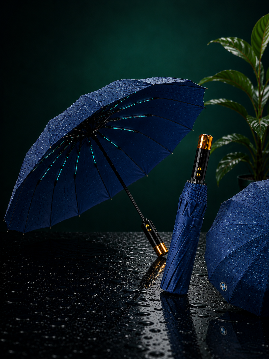 BMW 16 Ribs Premium Umbrella - Image 4